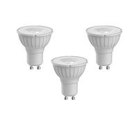 Megaman GU10 Reflector Dimmable LED Lamp, 5 Watt, 2800K Colour Temperature, Warm White 3 Packs