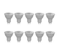 Megaman Gu10 Reflector Dimmable Led Lamp, 5 Watt, 4000K Colour Temperature, Cool White 10 Packs