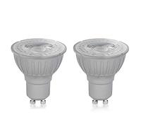 Megaman GU10 Reflector Dimmable LED Lamp, 5 Watt, 4000K Colour Temperature, Cool White 2 Packs