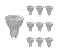 Megaman GU10 Reflector Non-Dimmable LED Lamp, 4.2 Watt, 2800K Colour Temperature, Warm White 10 Packs
