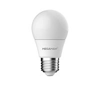 Megaman LED 711114 Dimmable Classic Opal Golf Ball E27 Edison Screw 4000K Cool White 5.5W (1)