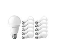 Megaman LED Bulb 9.5W 810lm LED Light Bulbs, ES-Edison Screw 60W Halogen Bulbs Replacement, Daylight 6500K, 15000hr Lamp Life, Pack of 10 x Megaman 143374 LED Bulbs Free Devola LED Keyring.