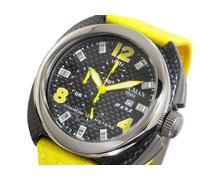 [Megaman] LOCMAN Men's Watch MARE 134 CR Black CB-Yellow/Yellow Cloth [Parallel Import]