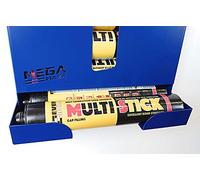 MegaMaxx Wall Mounted Can Holder for Aerosol, Grease and Silicone Adhesive Tube- Spray Storage Dispenser Unit for Garage, Workshop (Silicone/Adhesive, Blue)