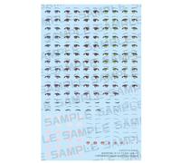 Megami Device M.S.G. accessoire pour figurines Plastic Model Kit 1/1 Buster Doll Tank Eye Decal Set