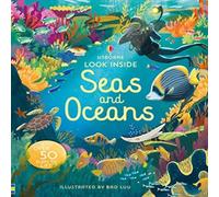 Megan Cullis Look Inside Seas & Oceans Book Megan Cullis Multicolor