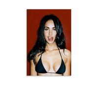 Megan Fox Poster Classic Model Actor Cover Music Posters for Room Aesthetic Canvas Wall Art Bedroom Decor24x36inch(60x90cm)