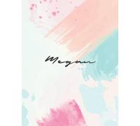 Megan: Notebook Personal Name Wide Lined Rule Paper | Notebook The Notebook For Writing Journal or Diary Women & Girls Gift for Birthday, For Student | 160 Pages Size 8.5x11inch | Vol.608