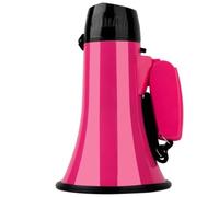 Megaphone For Events Handheld Megaphone Bullhorn Speaker With Built-in Siren Voice Recorder Clear Outdoor Activities(Pink)