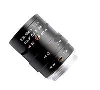 Megapixel Fixed Iris HD CCTV Camera Lens 2.8-12mm Varifocal HD Security Camera Lens Manual Zoom & M12 /CS Mount Adjustable Magnification(2.8-12mm M12)