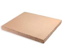 Megashopitalia Refractory Stone Casapulla Biscuit for Pizza Oven Saputo Made in Italy (L30xD30xH2cm)