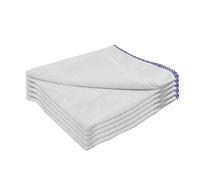 MegaTrend Dish Cloth - Pack of 5 Heavy Duty 100% Pure Cotton Dish Cloths - Super Absorbent Double Layered Washing Kitchen Cloth - Machine Washable Cleaning Cloths for Home - Size: 30x30cm || Pack of 5