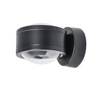 Megatron Due Punto LED wall light, matt black