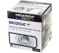 Megatron Flush Mount Light LED GU10/GU5.3 6W White MT75400