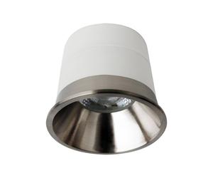 MEGATRON LED module Koin Flex dimmable GU10 4.9W top ring titanium