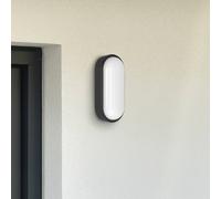 MEGATRON LED outdoor wall lamp Zella Neo XL Sensor black IP54