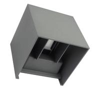 Megatron MT68002 LED Outdoor Wall Light 4.5W Black Monochrome