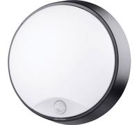 Megatron Bulka LED Outdoor Wall Light Motion Sensor 10W Black