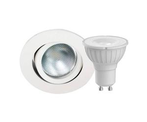 Megatron Mt75414 LED Recessed Light 50W White LED Outdoor Spot Flo...