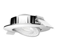 MEGATRON LED recessed light Slimo, swivelling, chrome