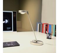 Megatron Ottica LED table lamp with dimmer, titanium