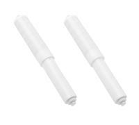 MEGAVOW Plastic Toilet Tissue Roll Holder, Universal Toilet Tissue Roll Holder Insert, Replacement Paper Spring Loaded Spindle, Roller Holder，Tissue Spindle for Bathroom/WC