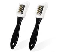 MEGAVOW Suede Brush for Shoes, Multifunctional Suede Brushes, 4-Sided Nubuck Shoes Brush, Comprehensive Cleaning Tool for Boots Cleaning, Removes Dirt and Restores Nap