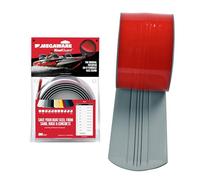 MEGAWARE KEELGUARD USA-Made, Original DIY Keel Guard, 5-Inch Wide, 4-12ft Sizes, 11 Colors, Complete Install Kit with Primer, Hull Protector, for Fiberglass and Some Aluminum Boats (Gray)