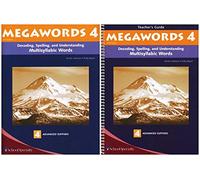 Megawords 4 SET - Student and Teacher's Guide (Decoding, Spelling, and Understanding Multisyllabic Words)