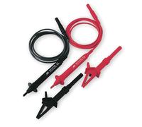 Megger 1002-015 Fused Red & Black Test Lead Set Including Probes & Crocodile Clips To Use With Multimeters And Other Testers Which Will Take 4mm Connectors