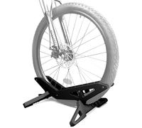 MEGHNA Bicycle Floor Stand Universal Adjustable Bicycle Stand Parking Stand for MTB/City Bike/Road Bikes for All 30-80 mm Widths Bicycle Type (Black)