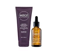 Megi Wellness Hair Growth Set, Growth Stimulating Shampoo 200ml and Serum 50ml, Clinically Tested Formula with AnaGain and Capilia Longa