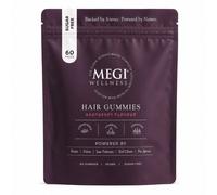 Megi Wellness Raspberry Hair Gummies - 60 Gummies