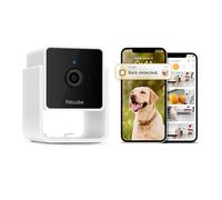 MegiaExist Cam and Care Coverage Subscription Indoor WiFi Pet and Security Camera with Phone App, Cats and Dogs Monitor with 2Way Audio and Video, Night Vision