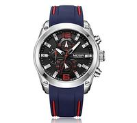 Megir Men Stylish Casual Army Military Chronograph Business Date Sport Work Quartz Wrist Watches