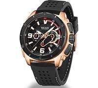 MEGIR Men's Watches Luminous Sports Watches for Men Casual Quartz Wrist Watch with Silicone Watch Strap ML2147