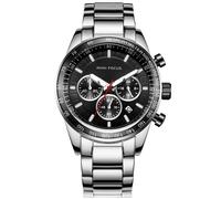 Megir Mini Focus Chrono MF0187G-1 - Man - 44 mm - Analogue - Quartz - Mineral Glass Black 22 mm