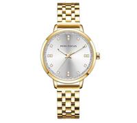 Megir Mini Focus MF0047L.01 - Woman - 35 mm - Analogue - Quartz - Mineral Glass Silver 14 mm