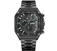 Megir Square 2217G.02 - Man - 41 mm - Analogue - Quartz - Mineral Glass Black 22 mm