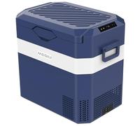 Megiu Car Fridge Portable 12V Refrigerator 40 Quart 12 Volt Freezer Compressor Cooler 12V/24V DC 110～240 V AC for Truck Van RV Camper SUV and Home Use (HC-38P5s)
