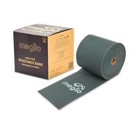 Meglio Resistance Bands Roll - Latex Free Exercise Bands for Building Strength, Pilates Band for Fitness, Flexibility, Physiotherapy, Stretching & Yoga Bands | (46 Meter)