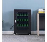 MegLob 20/30/40/50/60 Cellphone Charging Station, Cell Phone Locker Box for Classrooms, Heavy Duty Cell Phone Locker for School, Large Capacity Charger Stations with Security Lock,60 Slots