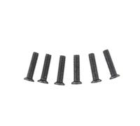 MeGLob 6Pcs Fixing Screw M5/M6 22mm Left Hand Thread for 1/2'' 3/8''Drill Chuck Shank Adapter Metal Fixing Screw Head Tools (Color : M5 22mm)