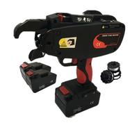 MegLob Automatic Rebar Tier Gun, Rechargeable Handheld Electric Rebar Tying Tool, Tightness Adjustable, Portable Rebar Tie Wire Twister for Rebars, Brushless Cordless Rebar Tying Tool Kit