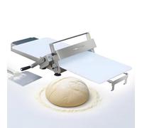 MegLob Commercial Dough Sheeter Machine, Desktop Manual Dough Roller Sheeter, Professional Foldable Countertop Sheeter for Croissants, Folding Dough Rolling Machine