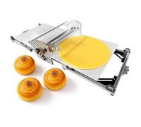MegLob Commercial Electric Dough Sheeter Machine, Professional Dough Laminator Puff Pastry Machine, Compact Foldable Desktop Croissants Pastry Machine, Oriental Wonton Wrapper Making Machine
