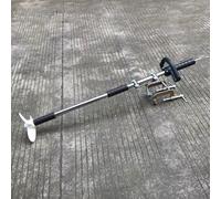 MegLob Handheld Metal Thruster for Fishing Boats And Kayaks; Electric Drill-Powered Propeller with Clamp And Mount;Steerable Stern-Mounted Manual Propeller; Portable Marine Gear