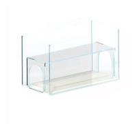 MegLob Large Goldfish Tank for Cat, Dexule Cat Bed Fish Tank, Multifunctional Cat's Nest Fish Tank, Cat House Aquaium Tank, Luxury Cat Toy Aquarium, Immersive Viewing Glass Cat House,B