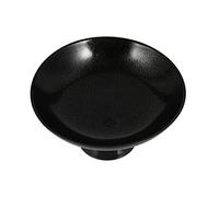 MeGLoB Plate Divided Dinner Tray, Vintage Style Fruit Dish, Food Plate Cake Plate Snack Plates, Fruit Tray Party Dishes for Serving Food- Blue Footed Centerpiece Bowl Food Tray (Color : Black)