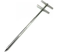 MegLob Stainless Steel Grain Probe Sampler,A Durable, Rotary-Design Tool for Soil And Solid Sampling, with A Diameter of 32 Mm, It Is Ideal for The Collection of Solid Samples,1.2M